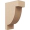 Ekena Millwork 7"W x 14"D x 21"H Classic Alpine Rough Cedar Woodgrain TimberThane Corbel, Primed Tan CORUR07X14X21ALPRCPR - alternate 1